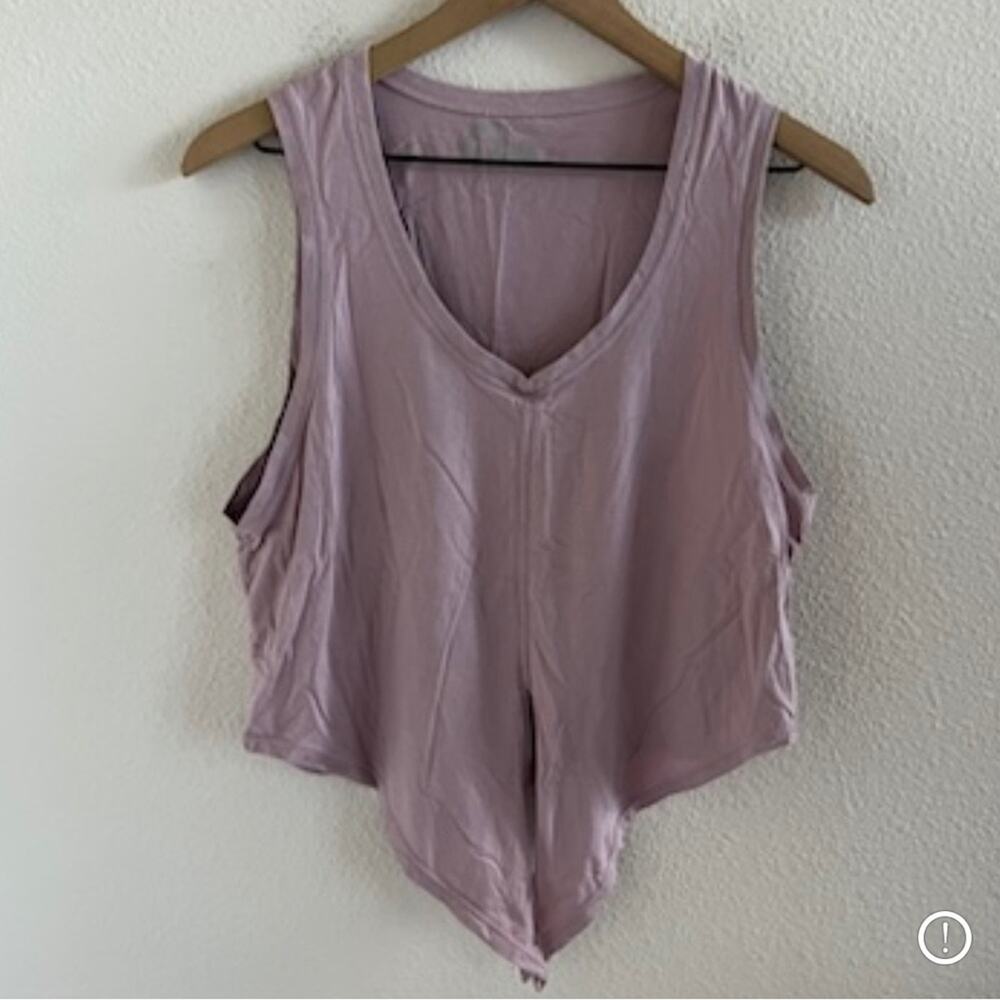 ZYIA Active Tie Front Workout Tank Top Shirt Small